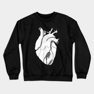 Set Your Heart Free White Crewneck Sweatshirt